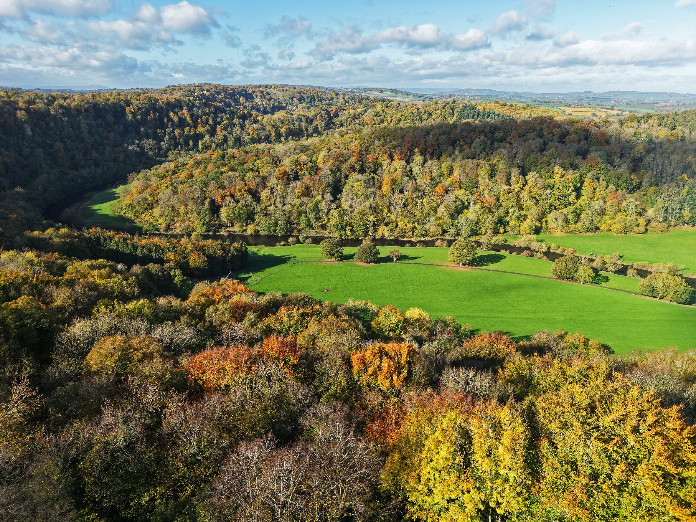 Wye Valley panoramic views near luxury accommodation