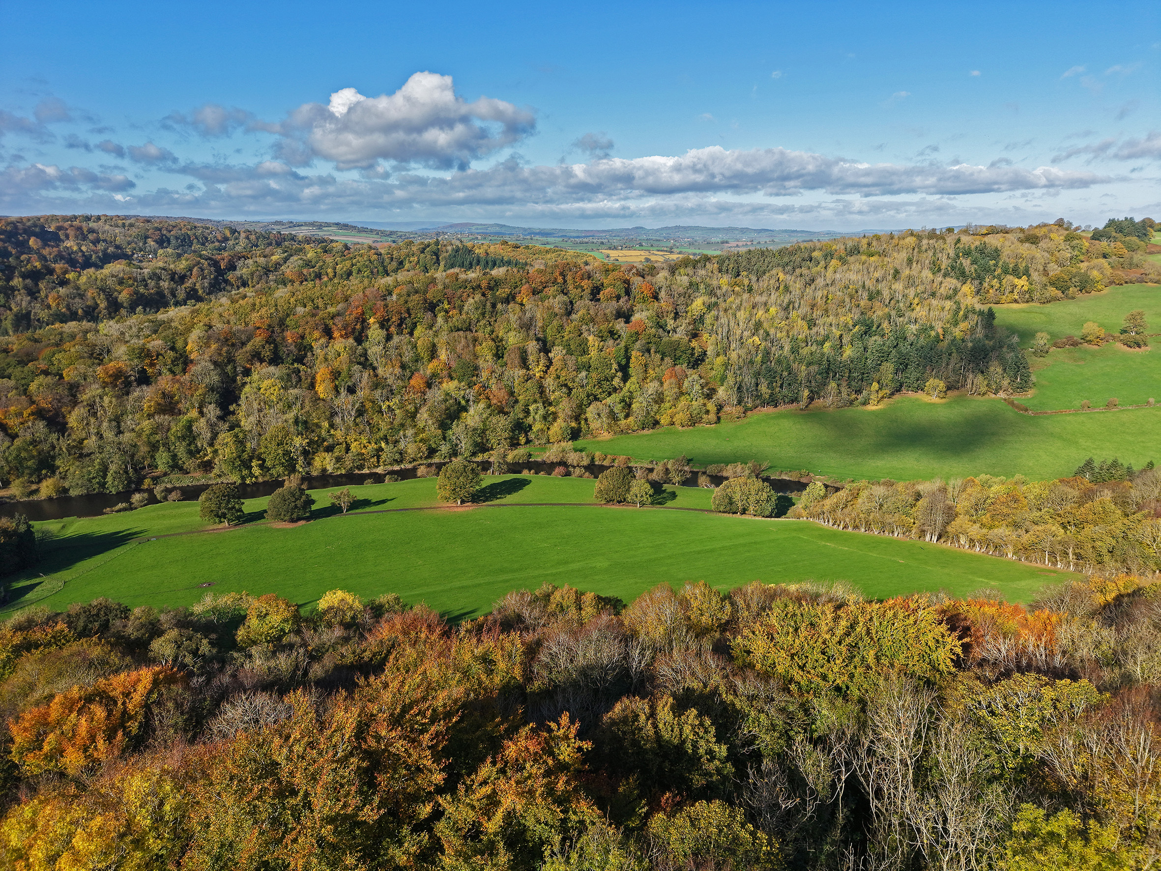 Countryside views from Forest of Dean holiday rental location