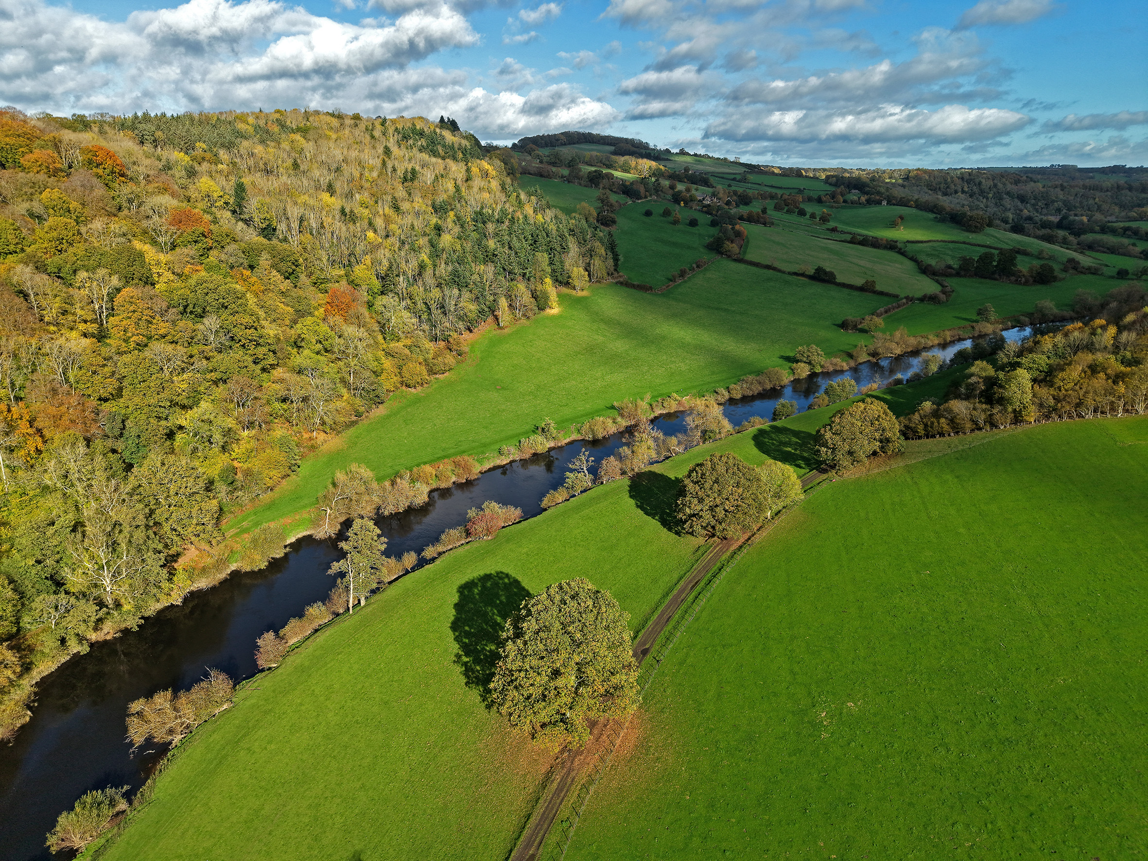 River Wye views from luxury Forest of Dean retreat