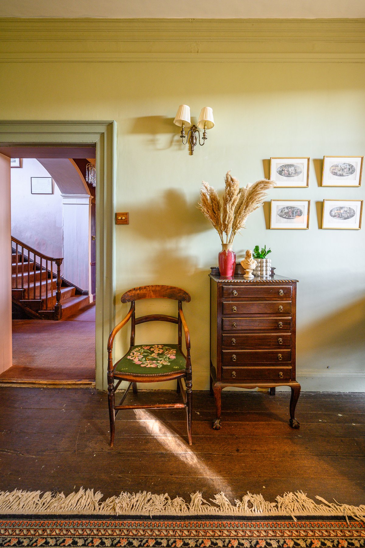 Period features in historic holiday home Gloucestershire