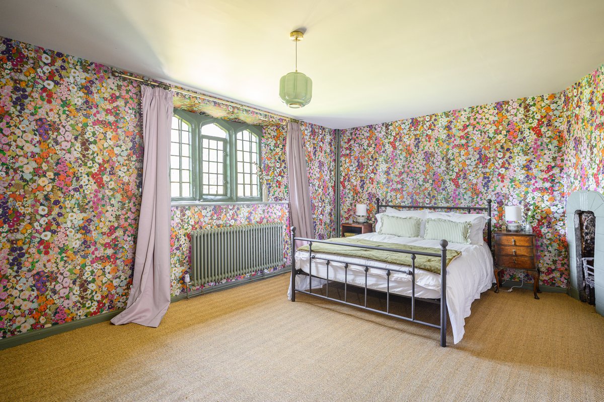 Bedroom in unique large holiday let Forest of Dean