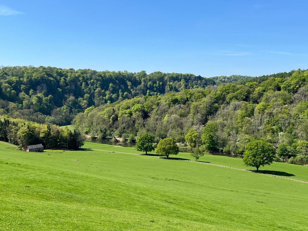 Wye Valley landscape near luxury Gloucestershire accommodation