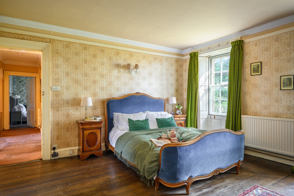 Comfortable master bedroom in Gloucestershire luxury accommodation